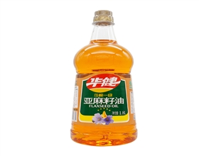 压榨一级亚麻籽油1.8L